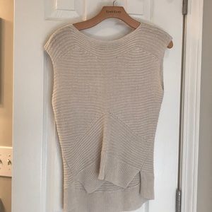 All saints sleeveless sweater top